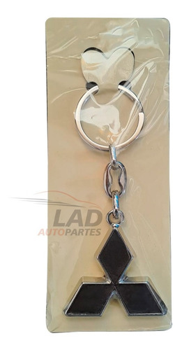 Llavero De Metal Para Auto Camioneta L200, Outlander, Xpande