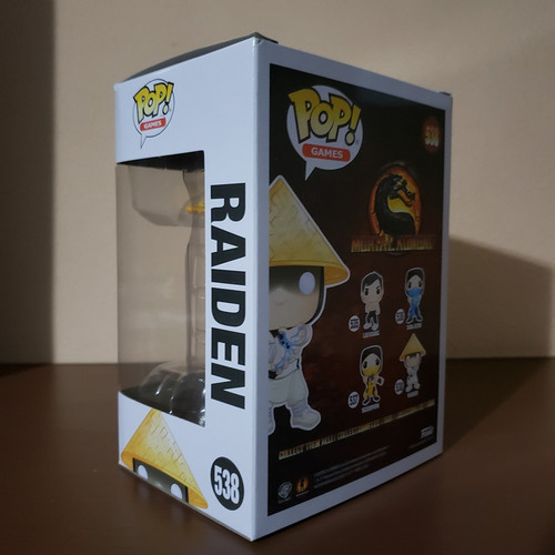 Funko Pop! Games Mortal Kombat Raiden #538 Original (Usado)