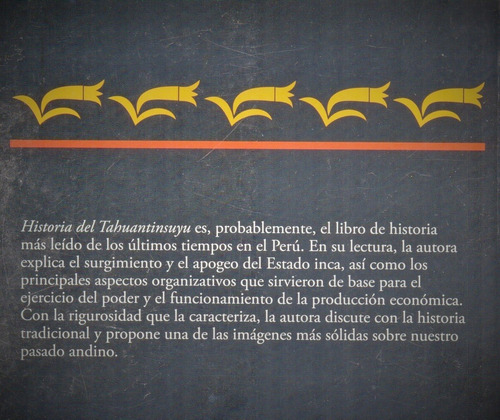 Imagen 2 de 2 de Historia Del Tahuantinsuyu - Maria Rostworowski