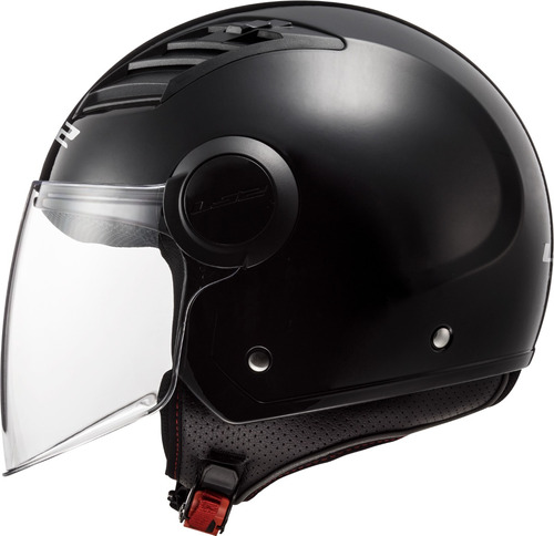 Casco Moto Abierto Ls2 562 Airflow Negro Mate Frontera