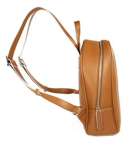 Bolsa Backpack Cloe Tinely I Mediano Color Marrón claro