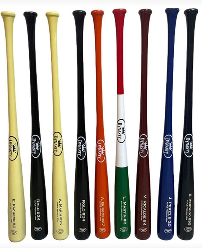 Bat De Beisbol Madera Maple Pro Personalizado