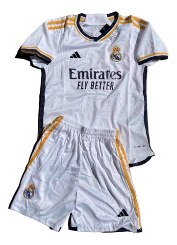 Jersey Playera Real Madrid Local Niño T. 10-12 Años 23-24