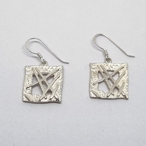 Imagen 3 de 6 de Aros Plata Colgante