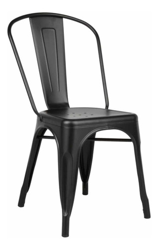 Juego De Comedor Mesa Industrial 160x90 + 6 Sillas Tolix