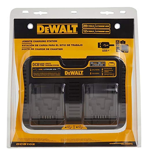 Estacion De Carga Maxima Dewalt 12 / 20v / Cargador Dual P