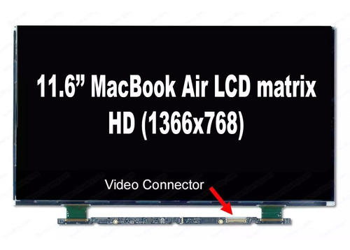 Pantalla 11.6 Macbook Air A1370 A1465 Lp116wh4 Tja1