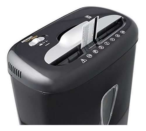 Amazonbasics Trituradora De Tarjetas De Credito Y Papel De M