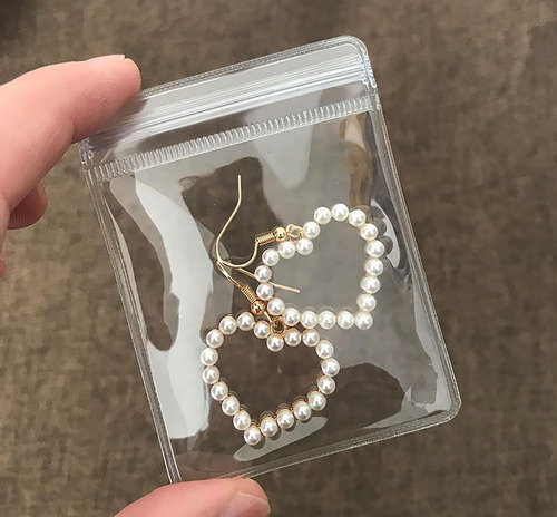 Autosellantes 7x10cm Pvc Transparente Para Joyerí 100 Bolsas