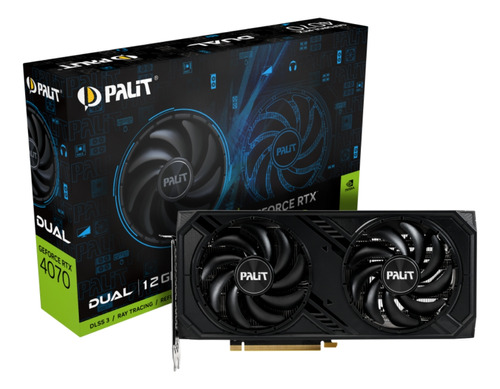 Tarjeta Video Palit Geforce Rtx 4070 Dual 12gb Gddr6x Gamer