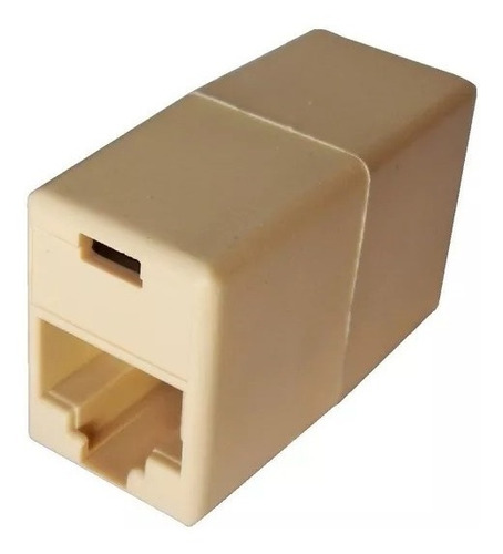 Imagem 4 de 4 de 200 Un Conector Emenda Rj45 Dupla Entrada