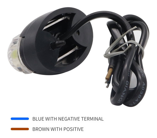 Imagen 6 de 6 de Impermeable Coche Led Luz De Señal De Giro De Luz De 10-30v