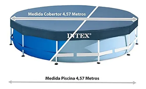 La Cubierta Para Desechos Intex Pool Se Adapta A 15
