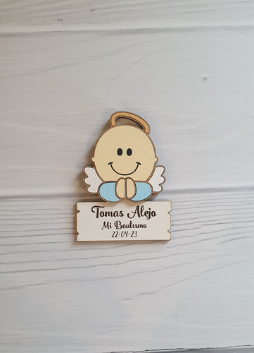 Souvenir Personalizado Iman Angelito X15