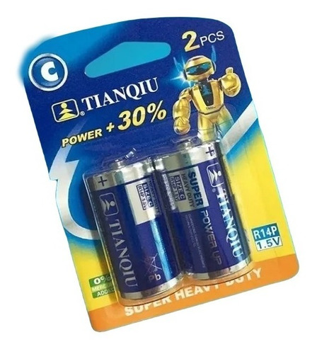 Pilas Tipo C 1.5 V Alcalina Juguetes Calentador Linternas