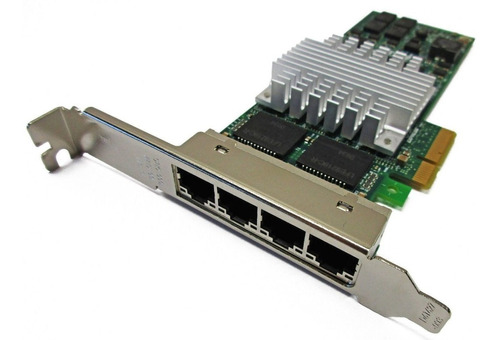 Placa De Rede Expi9404ptl Quad Gigabit 