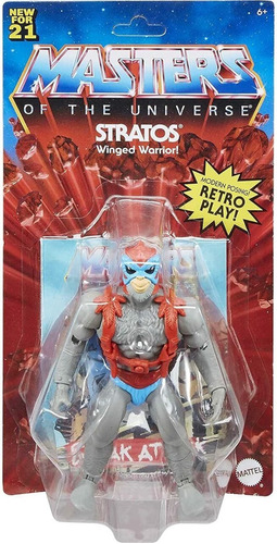 Figura Stratos Masters Of The Universe Retro - Mattel