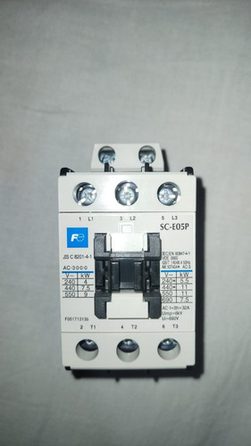 Contactor Fuji Electric Sc-e05p 110v Para Escalera Otis