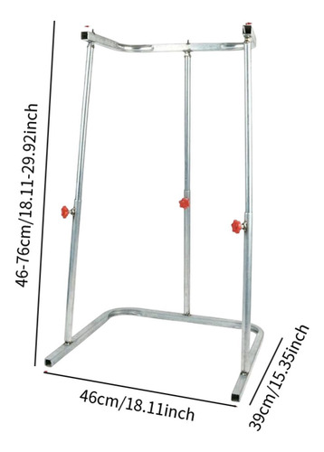 Soporte De La Bolsa Soporte De La Bolsa Práctica Sin Ruedas