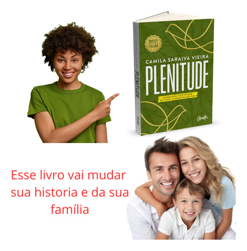 Livro Plenitude Devocional 40 Dias Camila Saraiva Vieira