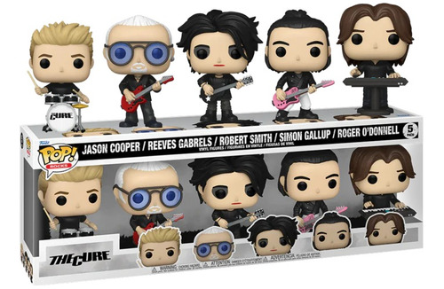 The Cure 5 Pack Smith Gallup O´donell Gabrels Cooper Funko