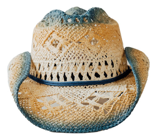 Texana Maquech Sombrero Vaquero Azul Unisex