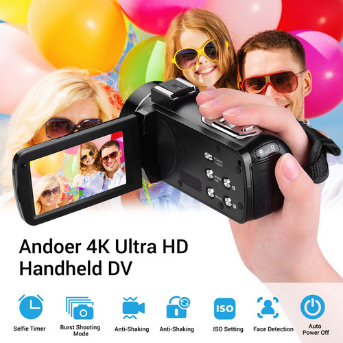Andoer 4k Ultra Hd Handheld Dv Video Digital Profesional