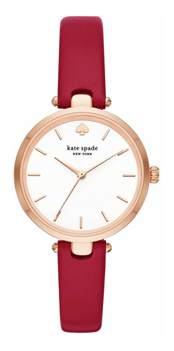 Reloj Mujer Kate Spade New York Ksw9044set Cuarzo Pulso Rojo
