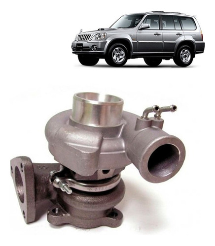 Turbo Para  Terracan 2.5  2001 2005 D4bh 