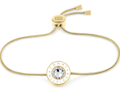 Pulseira Feminina Tommy Hilfiger Metal Prateado E Branco - 2