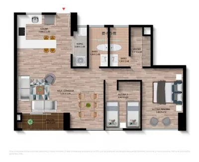 Apartamento en venta