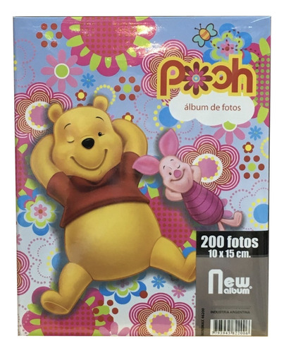 Álbum Para 200 Fotos 10x15 Winnie Pooh
