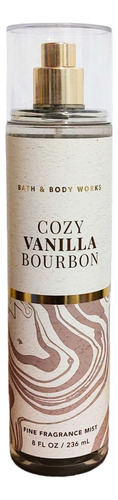 Bath & Body Works Splash Cozy Vanilla Bourbon 236ml Edição Limitada