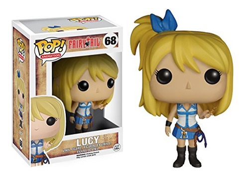 Figura De Acción Funko Pop Anime Fairy Tail Lucy, Multicolor