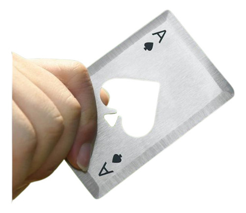 Abridor De Botellas Cartas De Póker 2 Pz