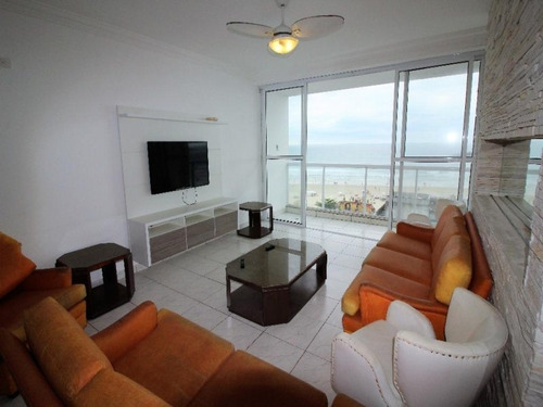 Imagem 1 de 15 de Guarujá Pitangueiras - Frente Ao Mar - 210 Metros Úteis - 2 Vagas Demarcadas !!! - Ap0059 - 34707416