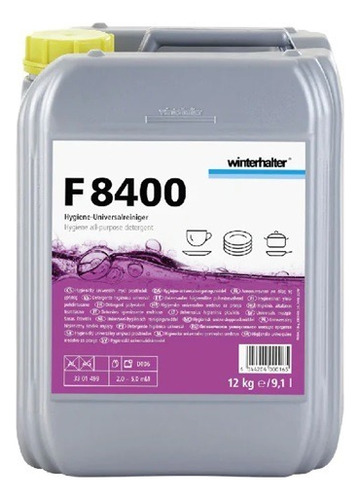 F8400 Detergente Winter Halter  9.1 Lts