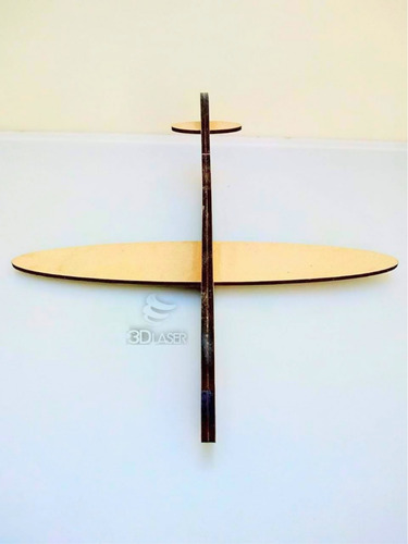 Imagen 5 de 5 de Avión - Souvenir - Mdf / Fibrofacil