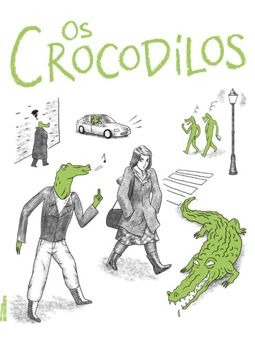 Os crocodilos, de Mathieu, Thomas. Série HQueria Editora Rodrigo Pereira Lopes de Faria e Silva 13645530827, capa mole em português, 2021