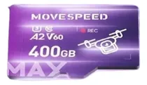 Comprar Micro Sd (tf) 400gb Movespeed Max V60 Para Gopro 4k Y Drones