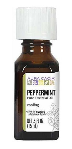 Aromaterapia Aceites - Aura Cacia 100% Pure Peppermint Essen