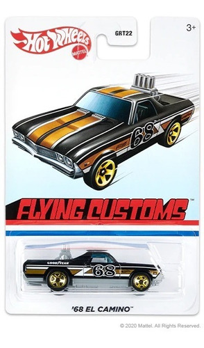 Hot Wheels 2021 - Flying Customs - '68 El Camino - Black