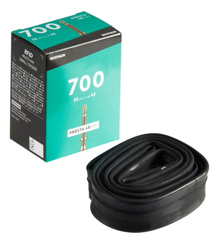 Cámara De Aire De 700 X 35/45 Válvula Presta De 48 Mm Decath