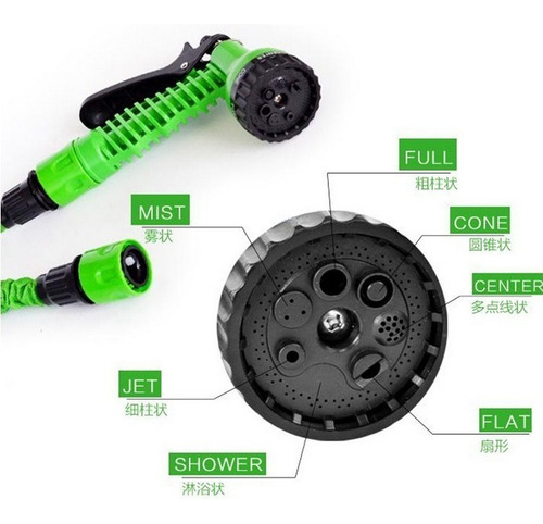 Imagen 4 de 10 de Manguera De Riego Extensible Para Jardin 30 Mts Envio Gratis
