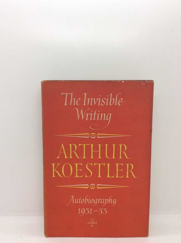 La Escritura Invisible - Arthur Koestler - Lit En Inglés