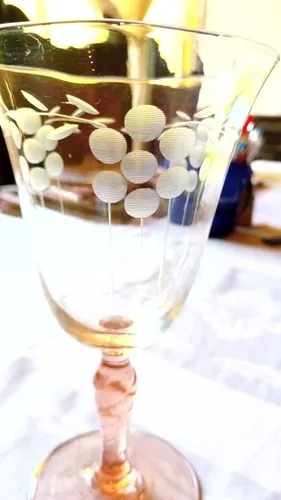 Copas De Cristal Talladas (Usado)