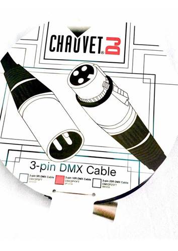 Cable Canon Xlr Macho A Hembra Chauvet