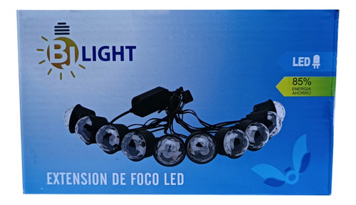 Extensiones De Foco Led Rgb 2w 10focos 8 Metros
