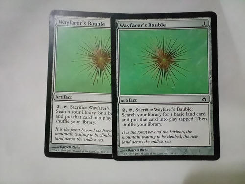 Magic The Gathering Lote D 20 Tarjetas Fifth Dawn Wayfarer´s (Usado)