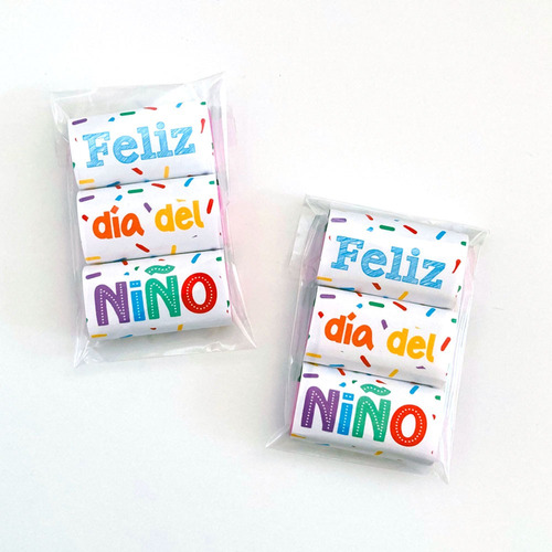 Regalos Dia Del Niño Chocolates Feliz Dia Del Niño 144 Pzs